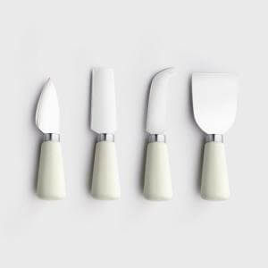 Taylor Eye Witness Cream Four Piece Cheese Knife Block Set